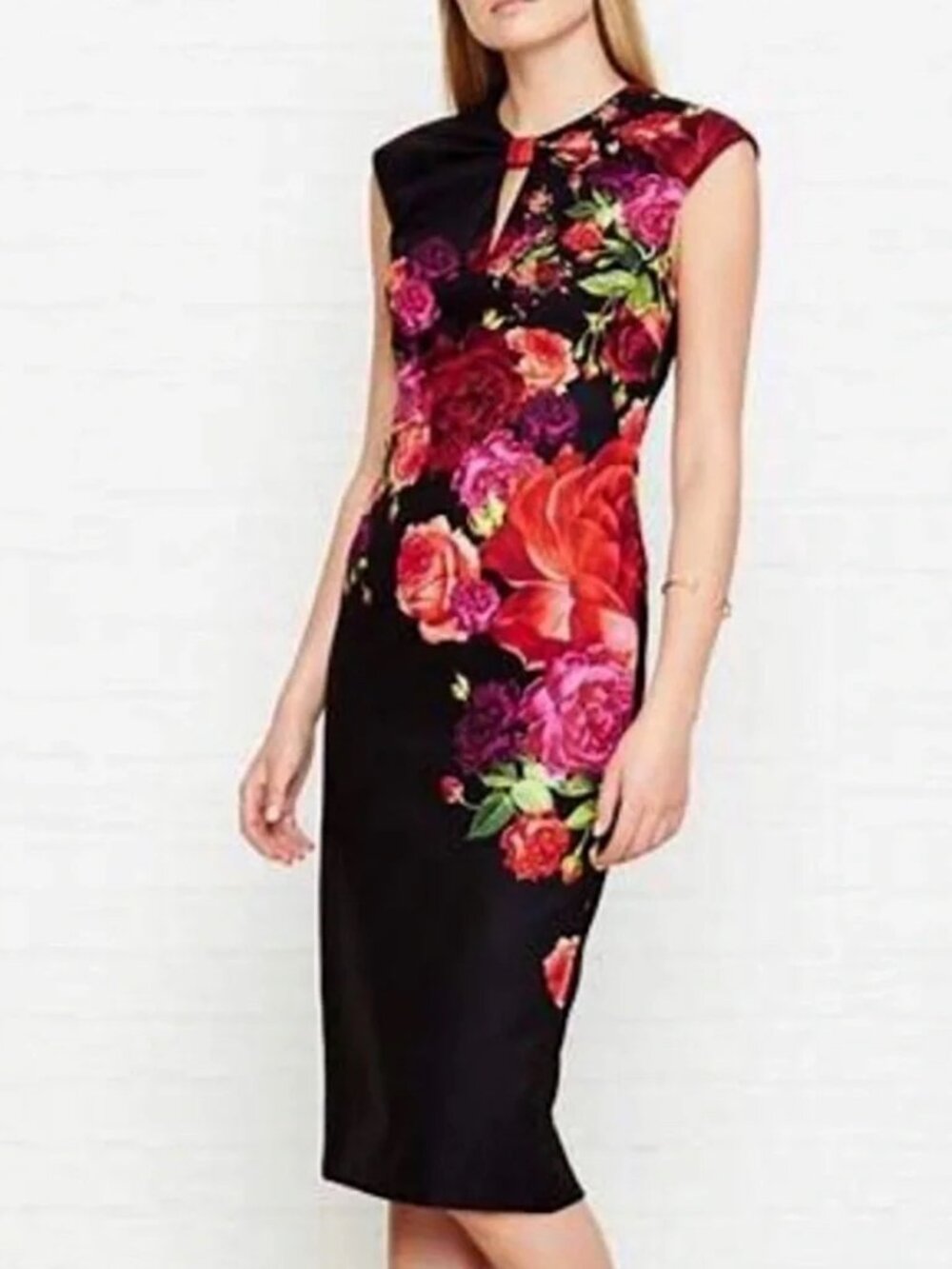 Ted Baker London Mirrie Rose Dress Tag Size 3= US 6